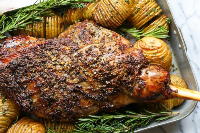 Moroccan Braised Lamb Shoulder