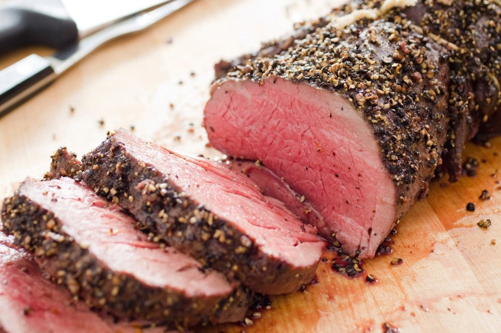 Pepper Crusted Filet Mignon